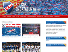 Tablet Screenshot of bolsosencatalunya.com